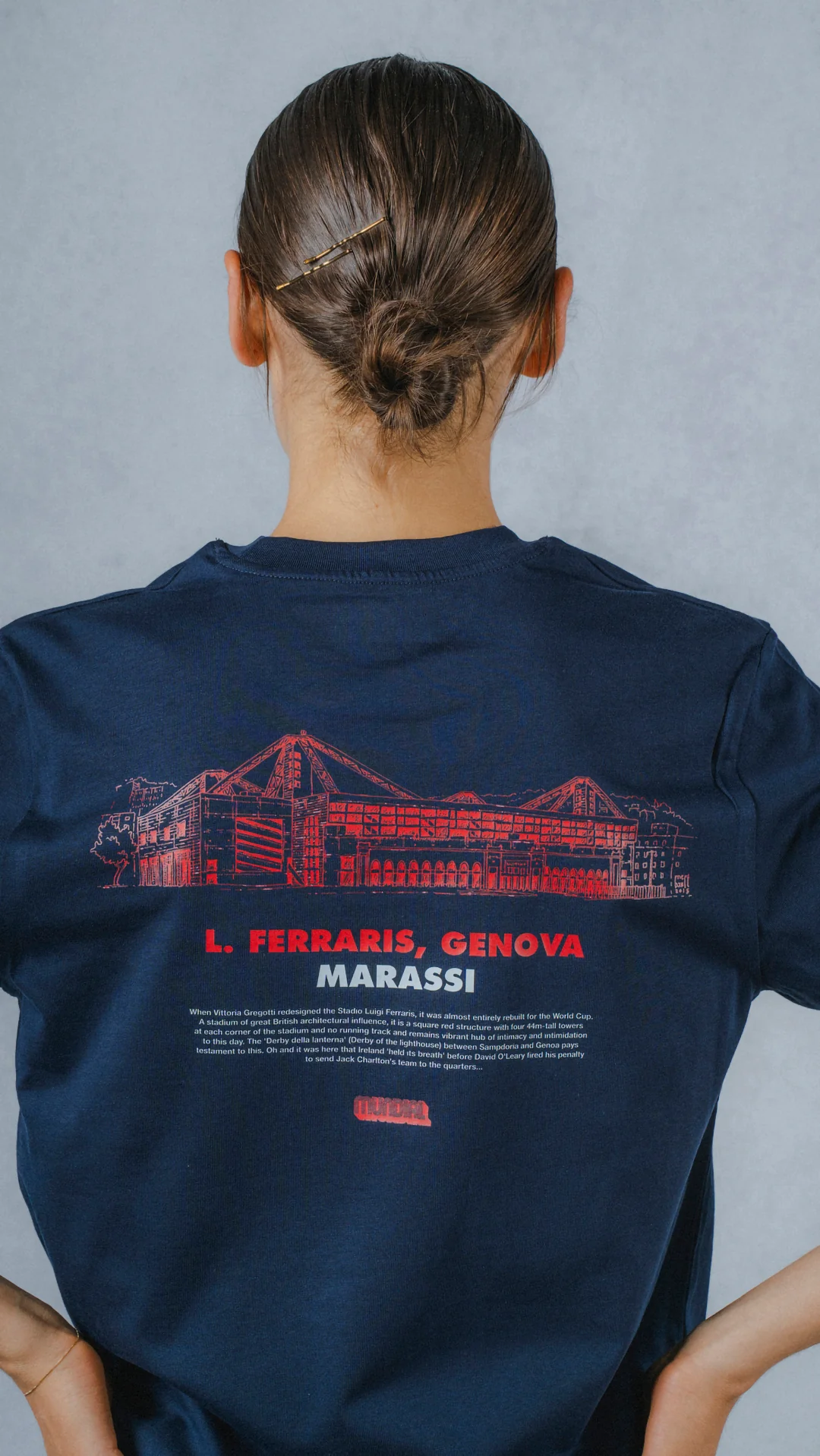 L. Ferraris, Genova MUNDIAL x Tacchettee T-shirt - Dark Blue - Image 4