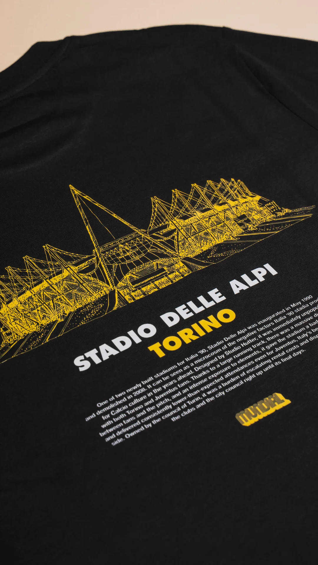 Stadio Delle Alpi, Torino MUNDIAL x Tacchettee T-shirt - Black - Image 4